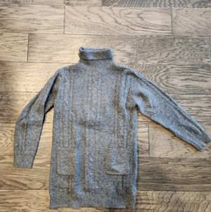 Grey tunic sweater